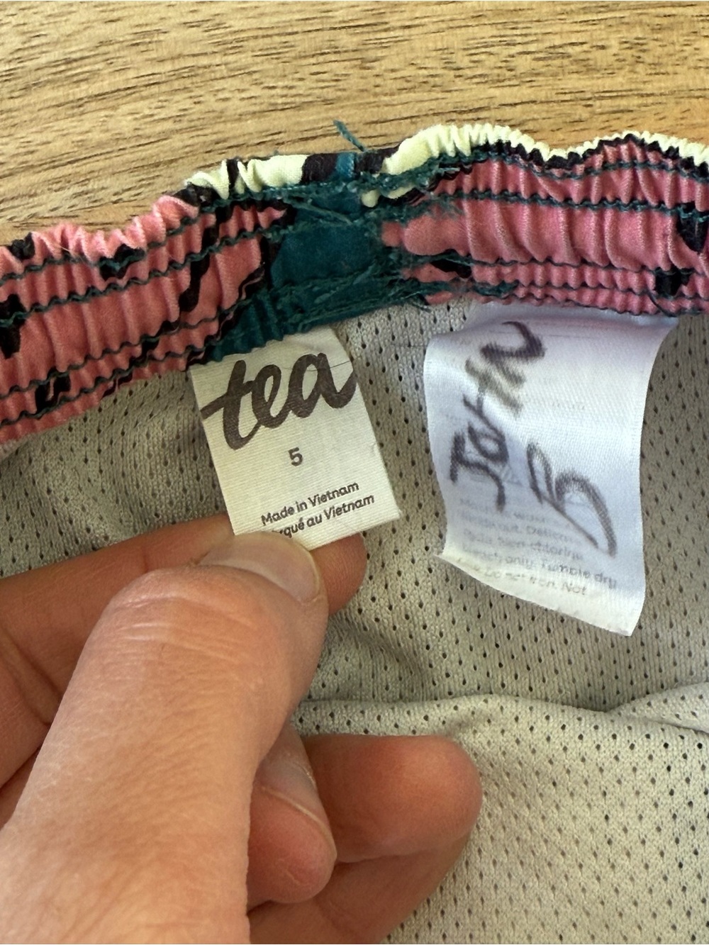 Tea Collection Watermelon Swim Trunks - Picture 3 of 4